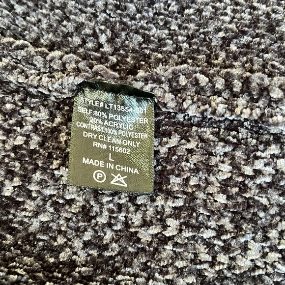 Avah  Teddy Sherpa oversized hooded jacket size large with front pockets - Picture 7 of 11